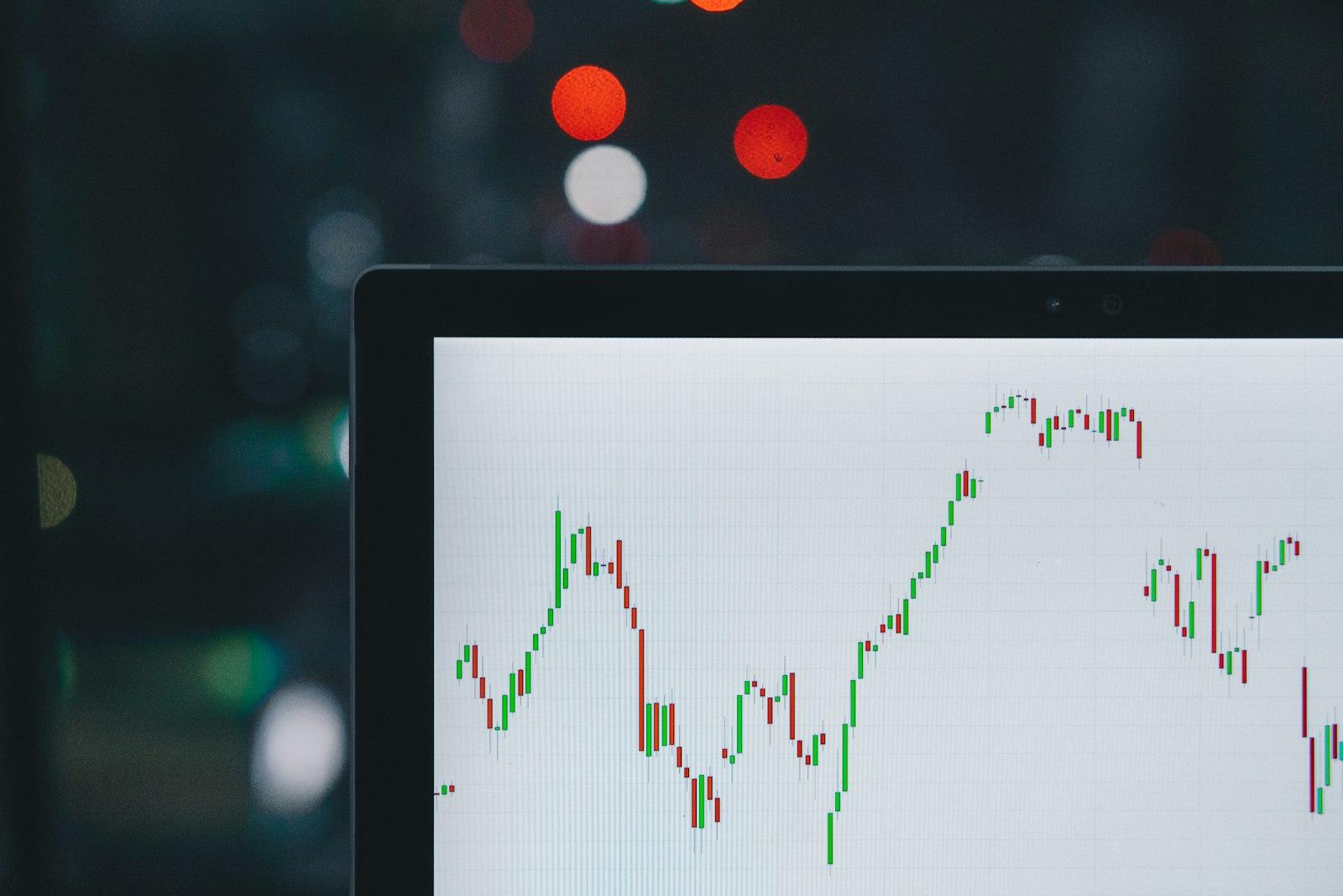 Financial reports and accounting data on screen